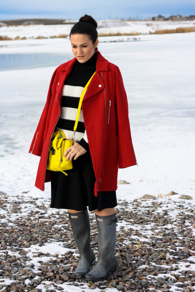 ASOS Red Coat