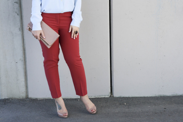 H&M Maroon Pants