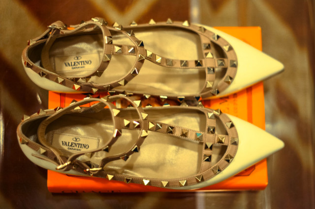 Valentino Rock Stud Flats