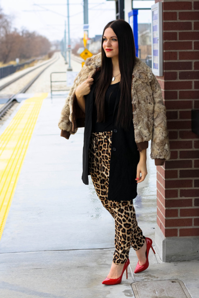 Leopard Pants