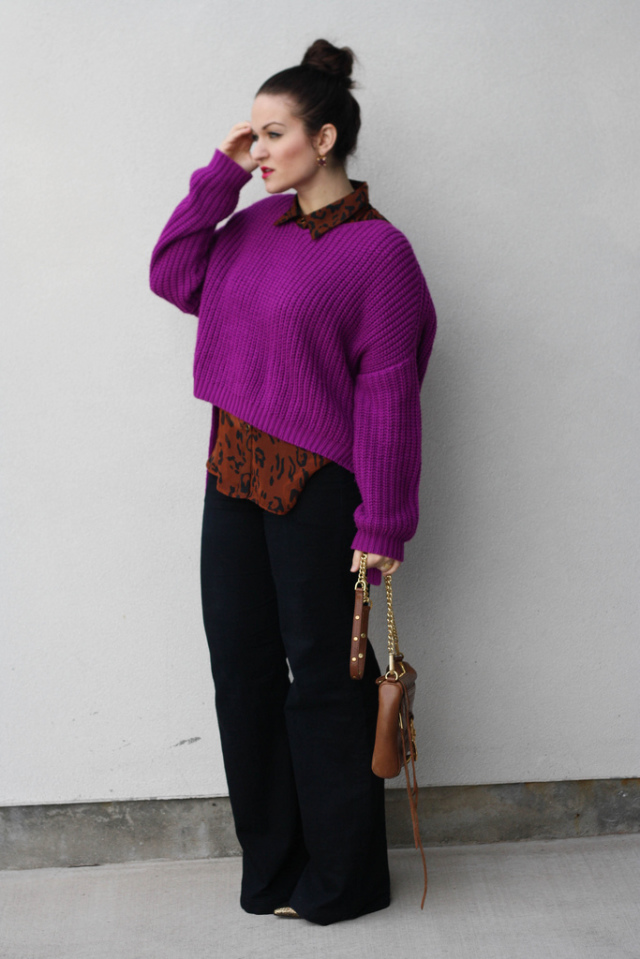 Nasty Gal Cropped Sweater