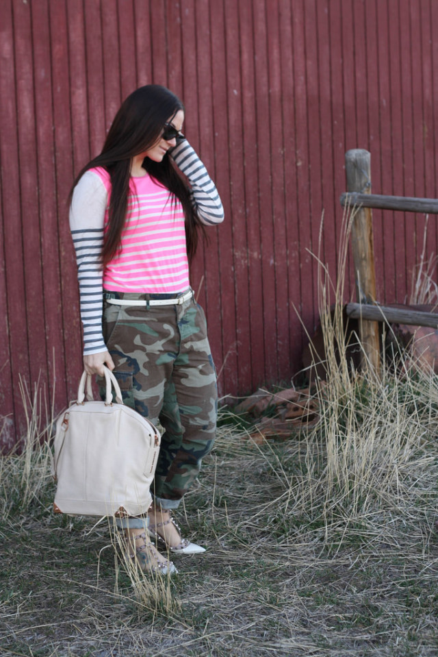 Pink Striped Shirt