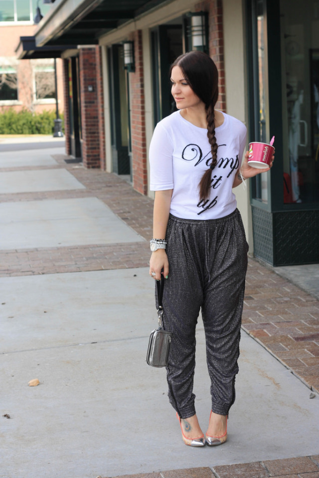 IRO Metallic Pants