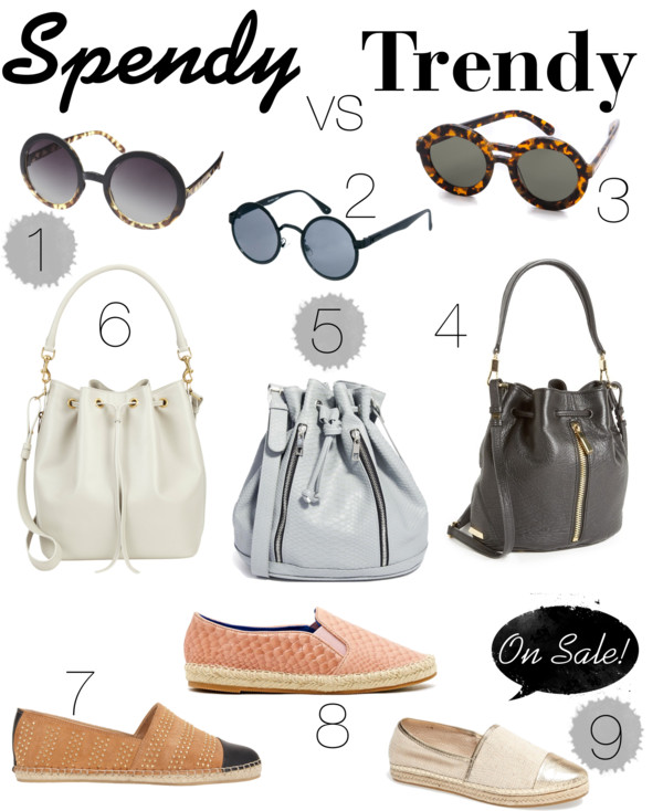 Spendy vs. Trendy