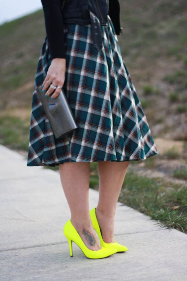 Yellow Neon Heels