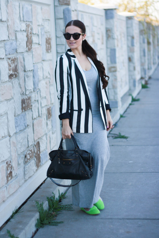 Striped Zara Blazer