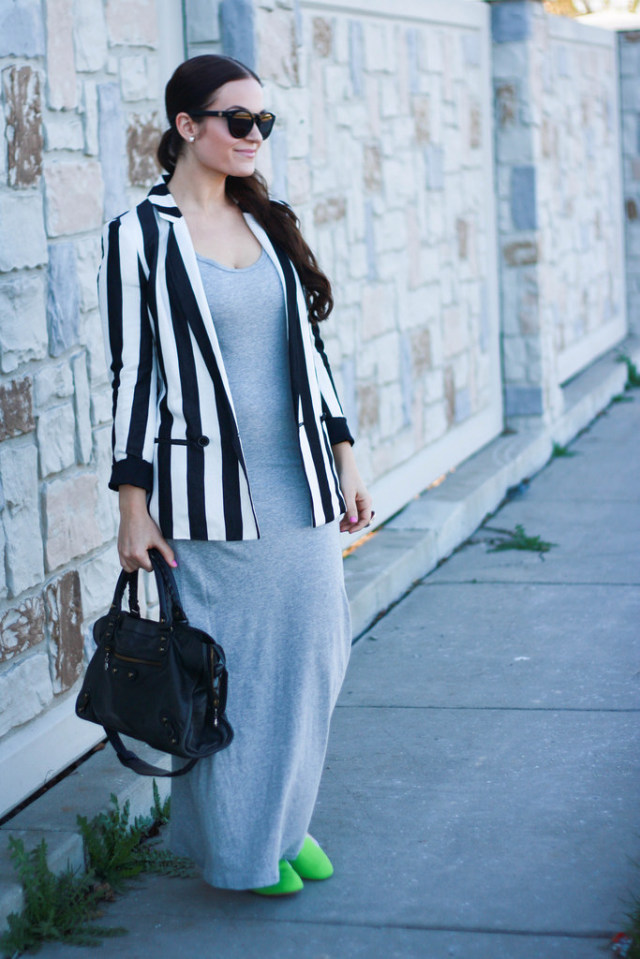 Grey Maxi Dress