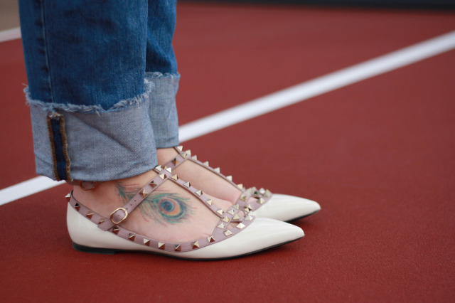 Valentino Rock Stud Flats