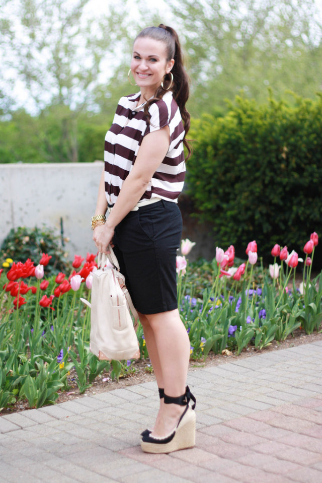 Striped Button Up Shirt