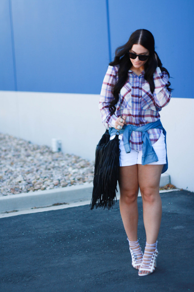 White Shorts Outfit