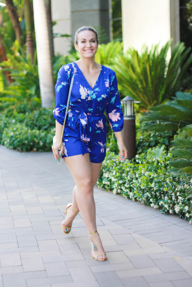 Yumi Kim Floral Romper