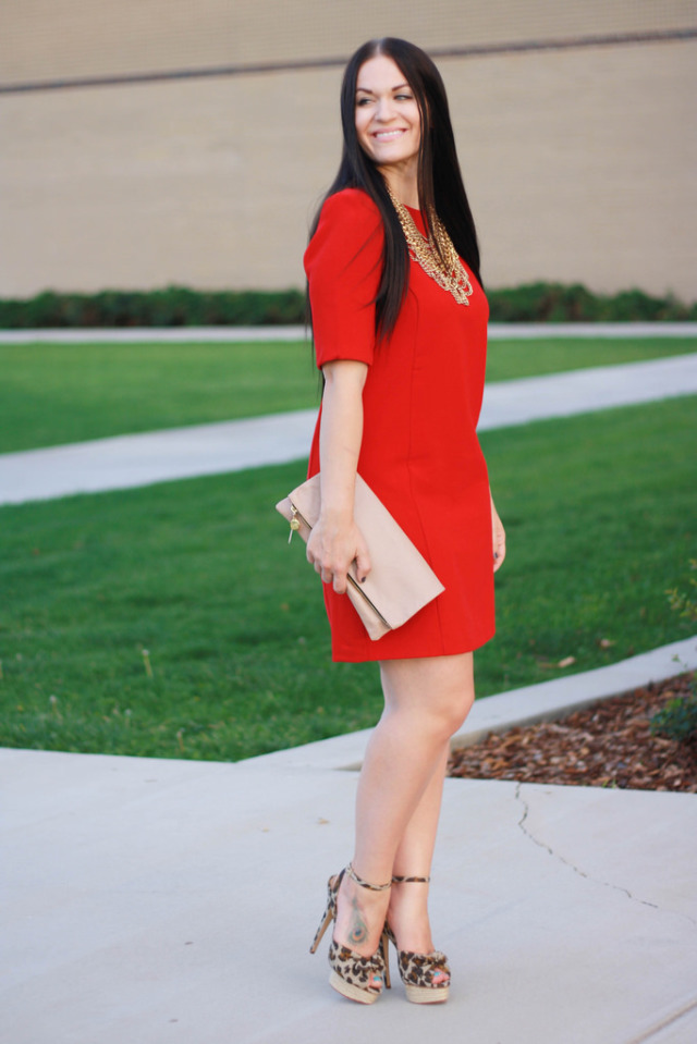 Little Red Dress Outfit