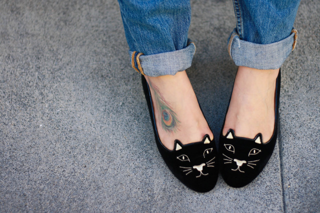 Charlotte Olympia Kitty Flats