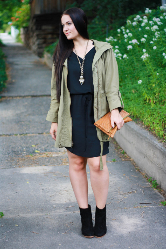 Black Shirt Dress