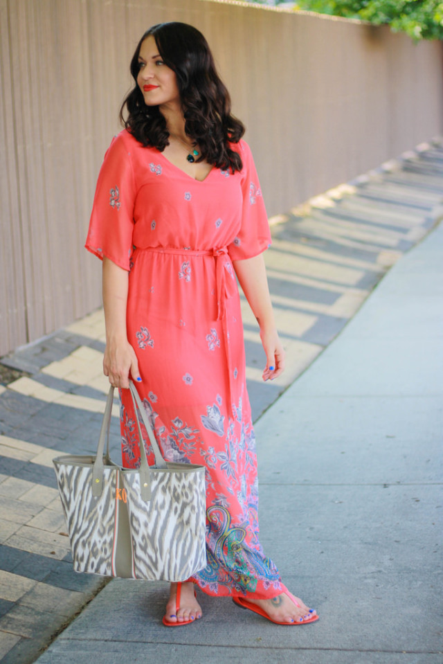 Coral Dress