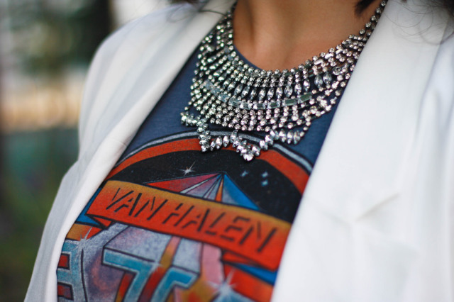 Rhinestone Statement Necklace