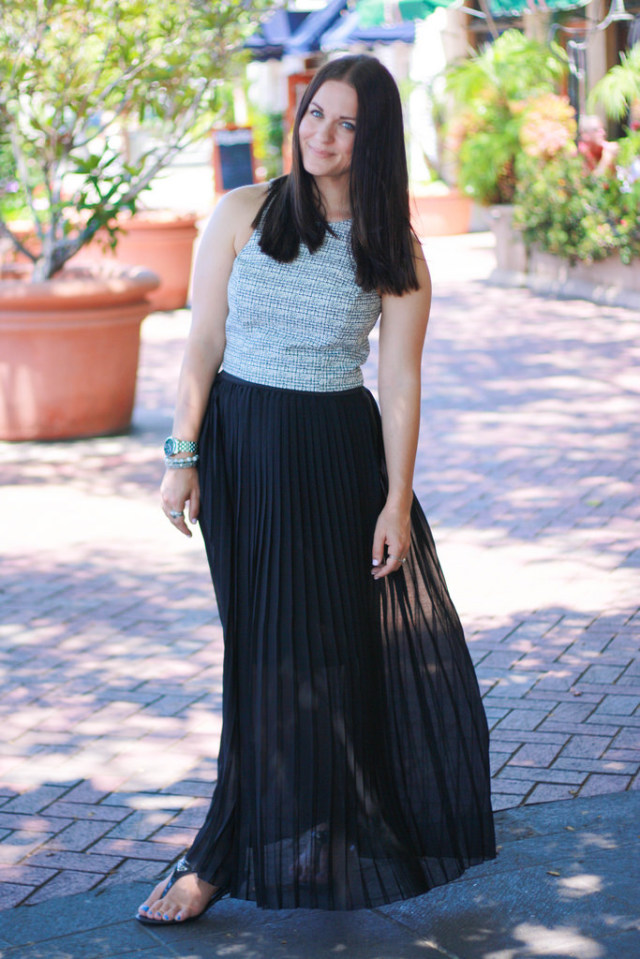 Black Maxi Skirt