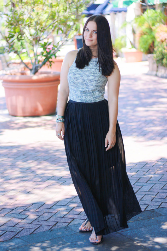 Maxi Skirt Outfit