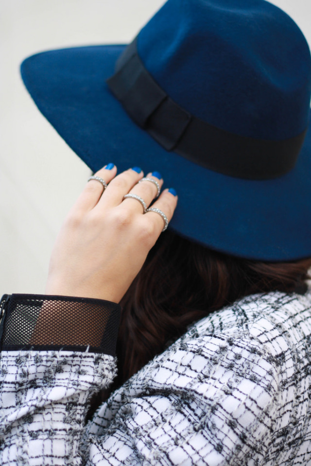 Caters Wide Brim Fedora Hat