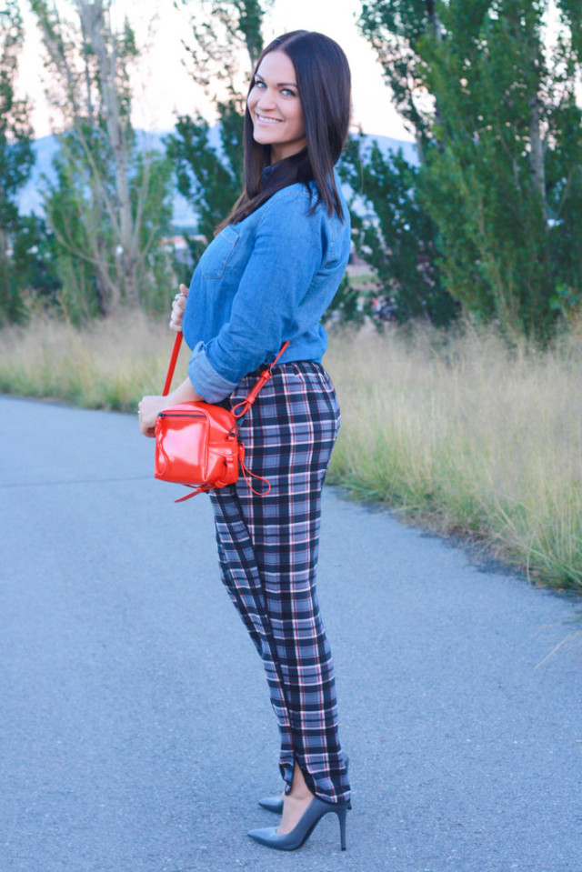 Chambray Top