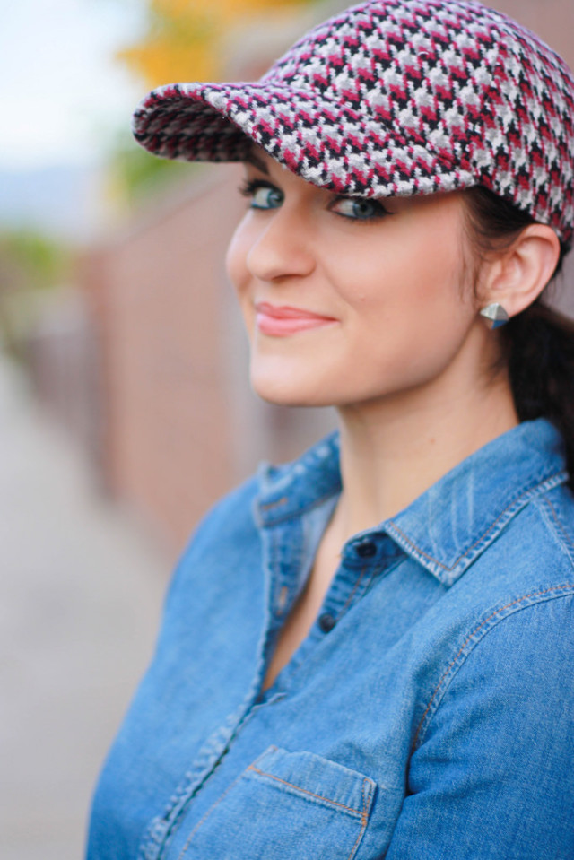 J.Crew Houndstooth Hat