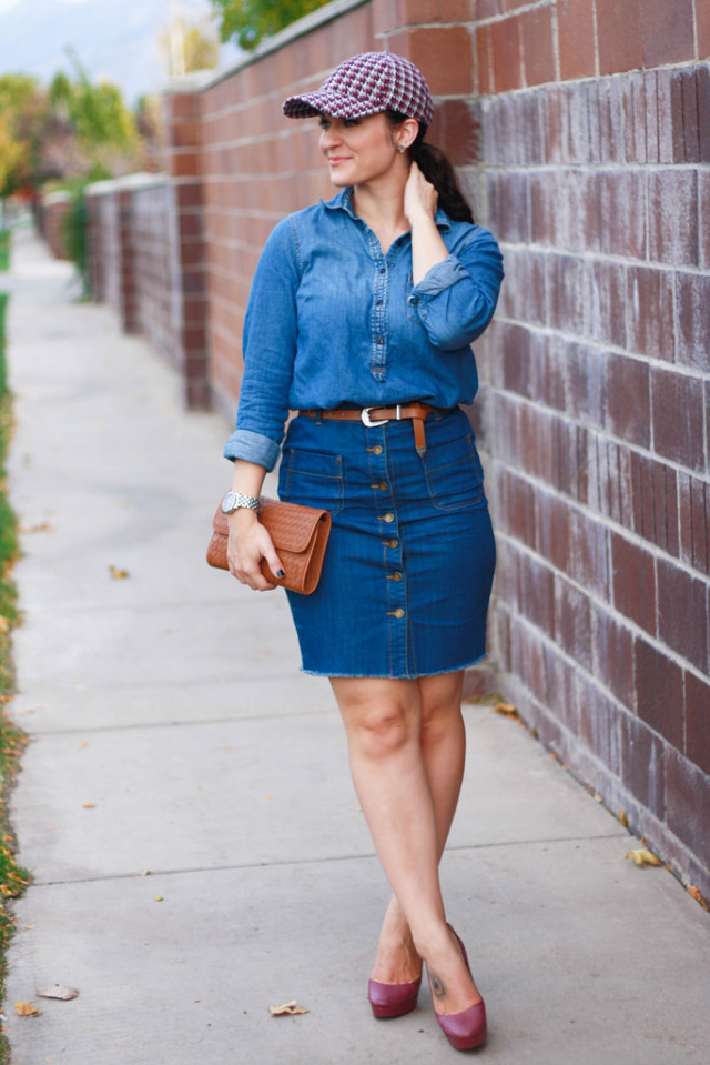 Forever 21 Denim Skirt