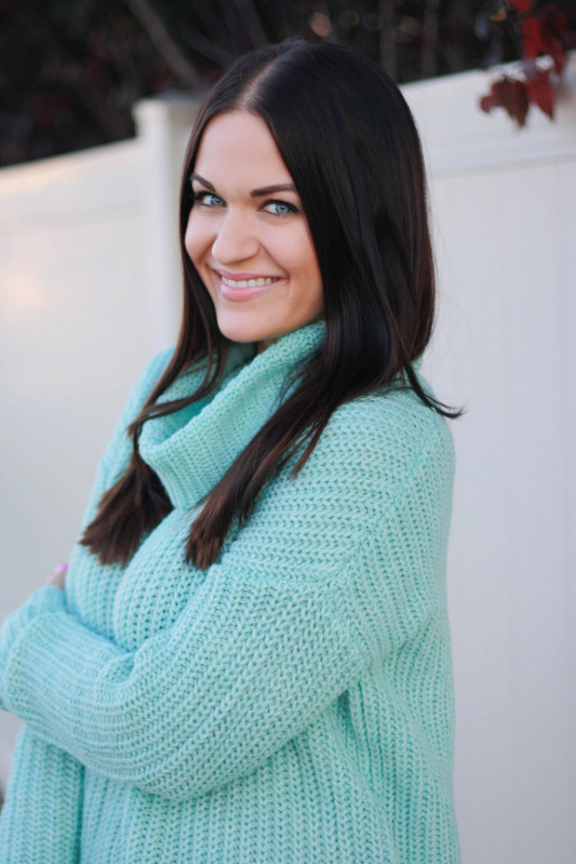 Teal Sweater