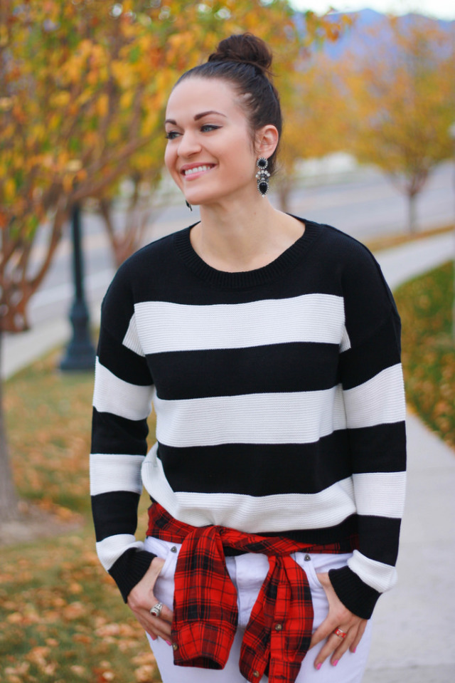 Forever21 Striped Sweater