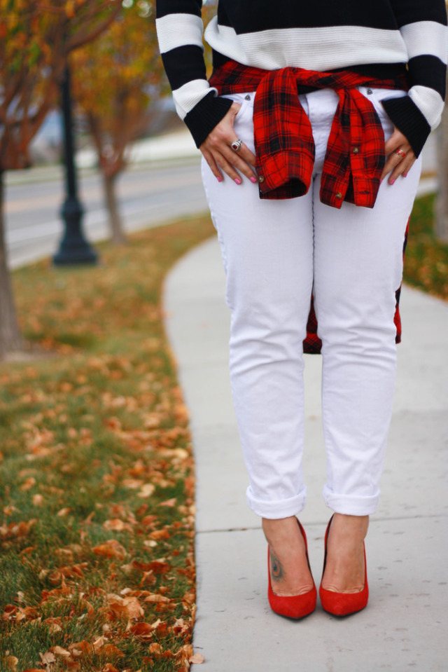 Red Saint Laurent Pumps