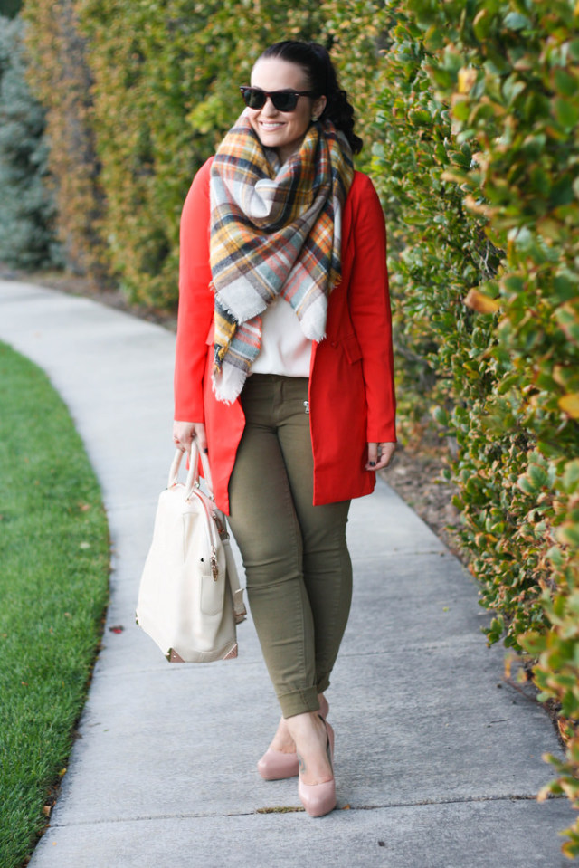 Zara Plaid Scarf