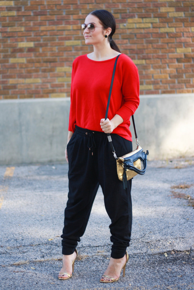 Casual Pants and Heels