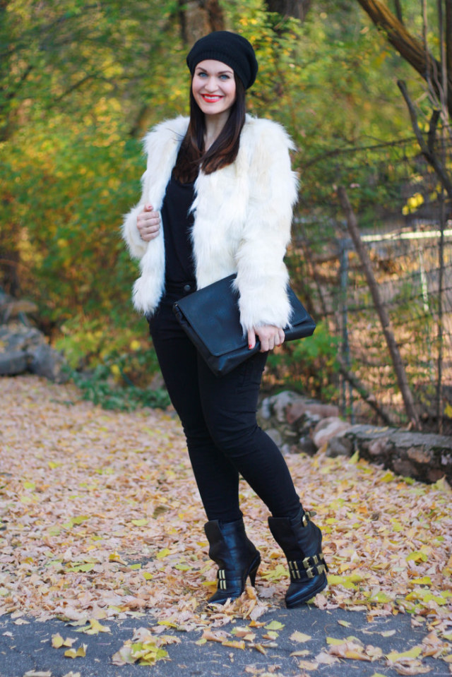 White Fur Coat