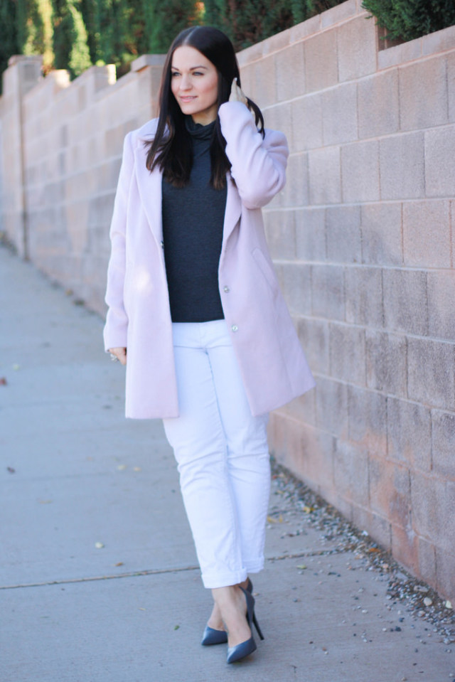 Long Pink Coat