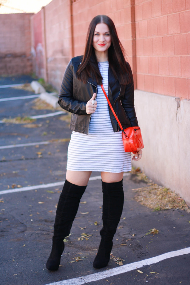 Suede Thigh High Boots