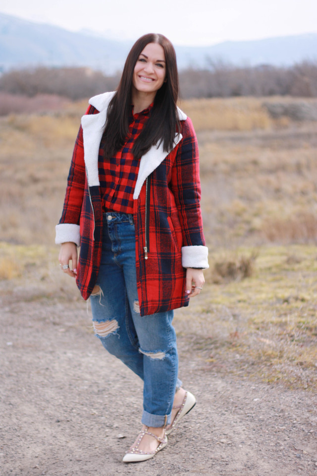 Plaid Coat