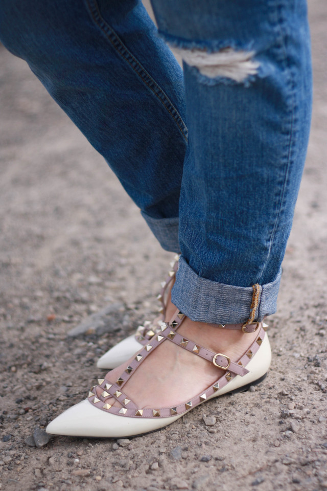 Valentino Rockstud Flats