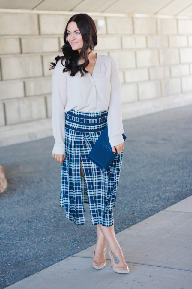 Plaid Skirt