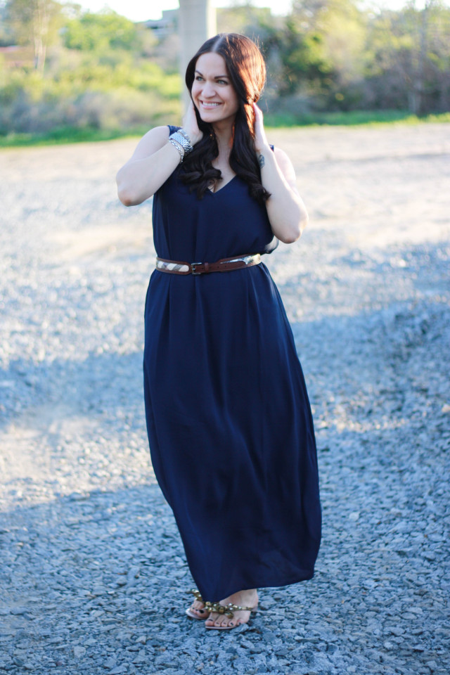 Navy Maxi