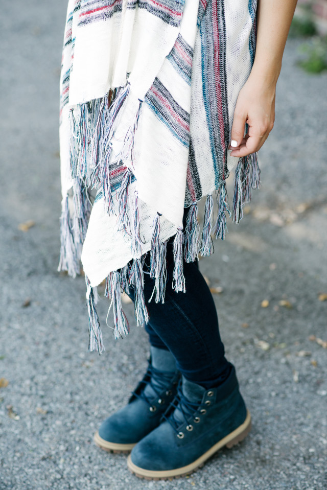 Forever 21 Fringe Vest