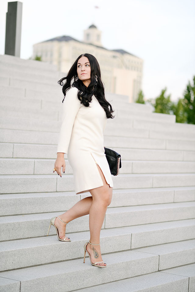 J. Crew Cream Dress