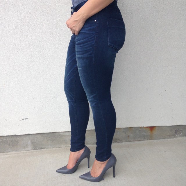 Mossimo High Rise Denim Jegging