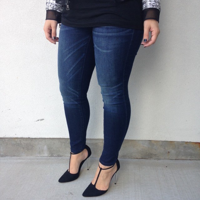 High Rise Denim Jegging