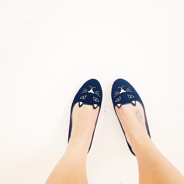 Charlotte Olympia Kitty Flats