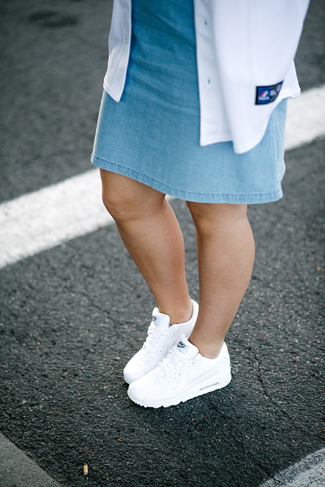 White Air Max 90 Sneakers