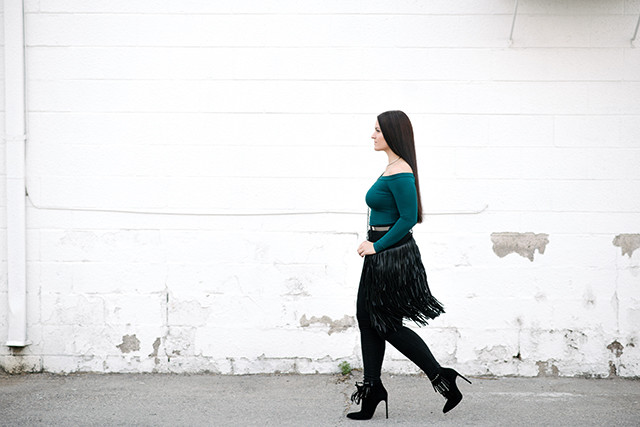 Fringe Bag and Boots