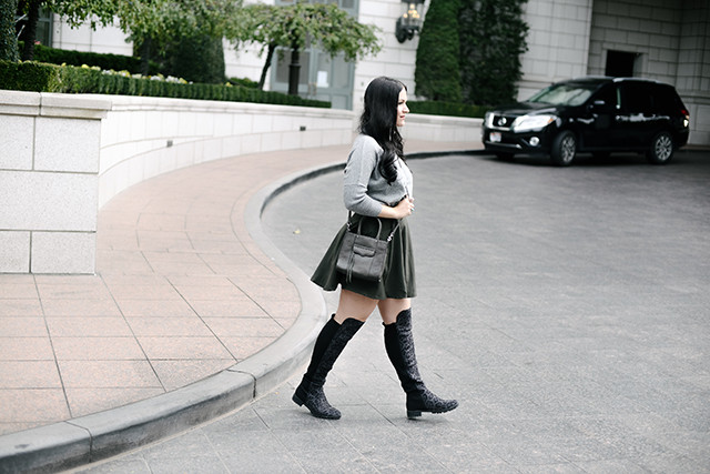 Skater Skirt Outfit