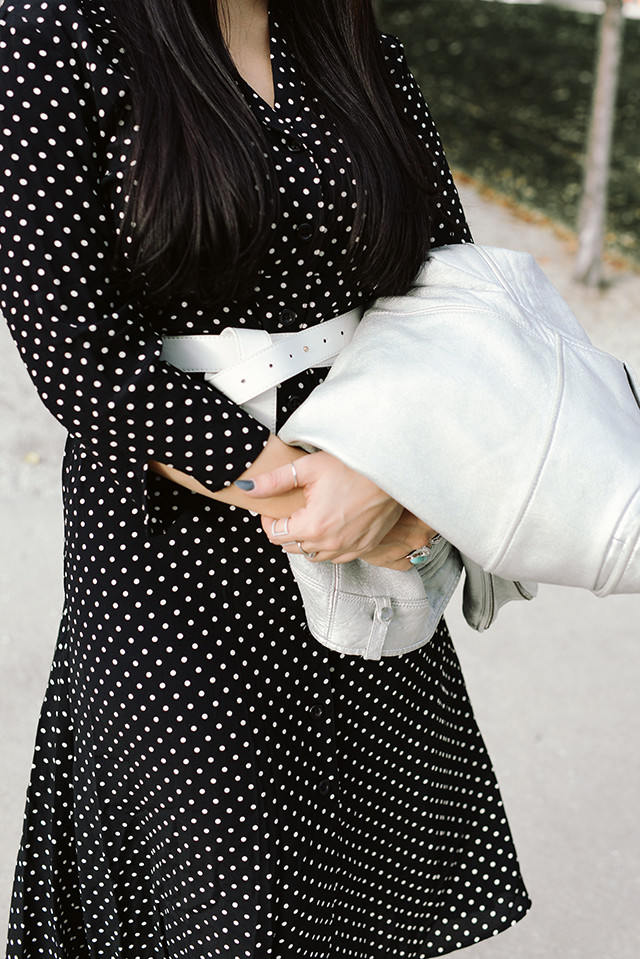 Polka Dot Midi Dress