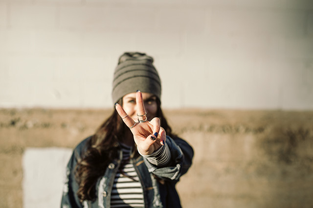 Peace Sign Photography