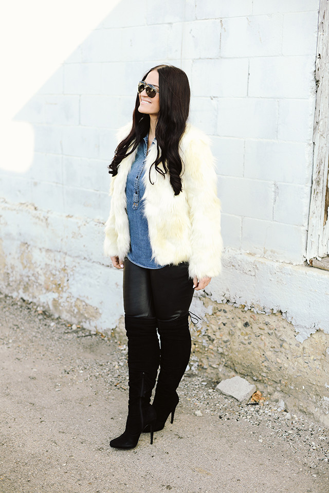 Forever 21 Faux Fur Jacket