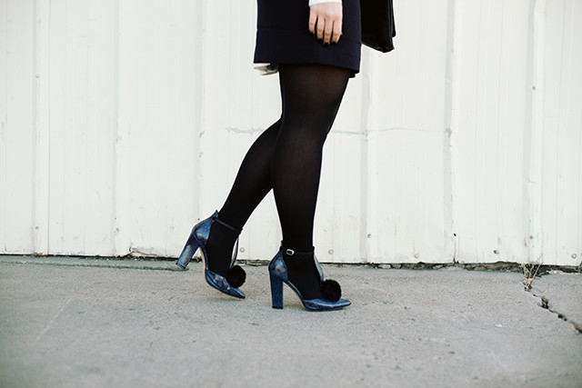 Black Opaque Tights